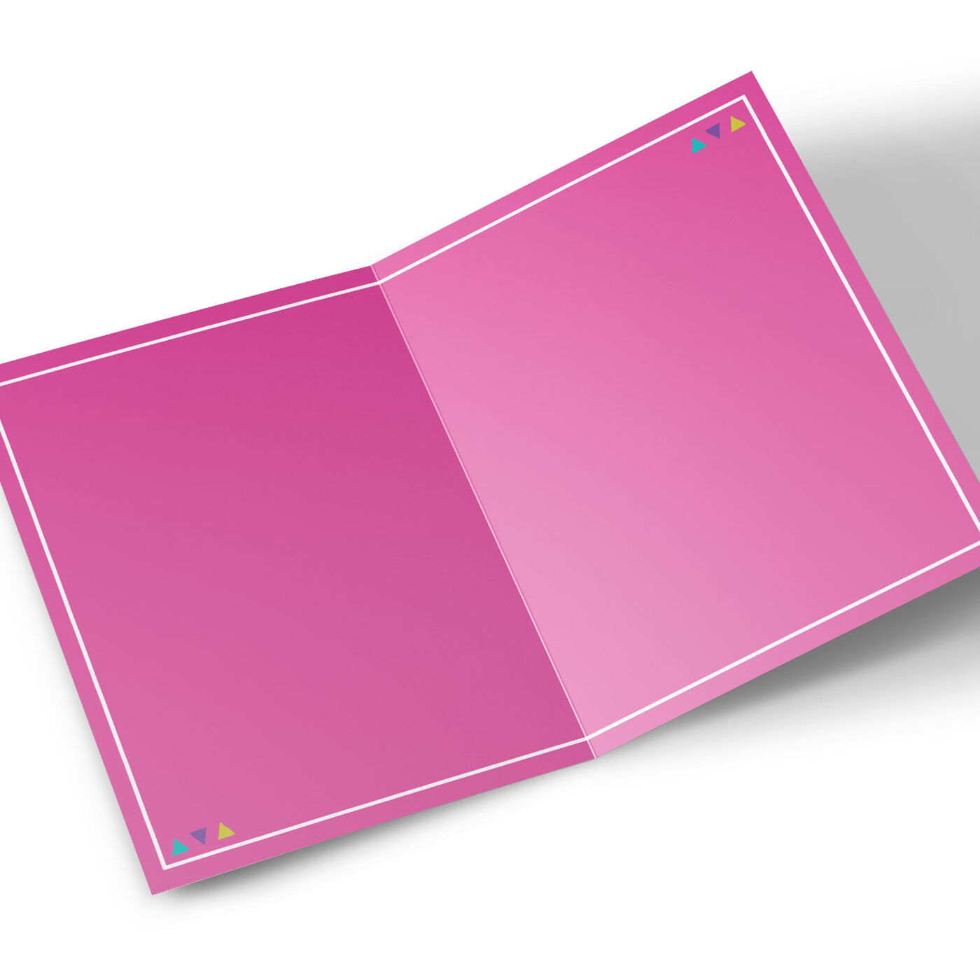 Buy Personalised Good Luck Card Triangle Pattern for GBP 1.79 Card