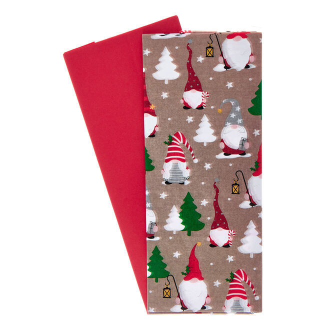 Christmas Gonk Tissue Paper - 8 Sheets