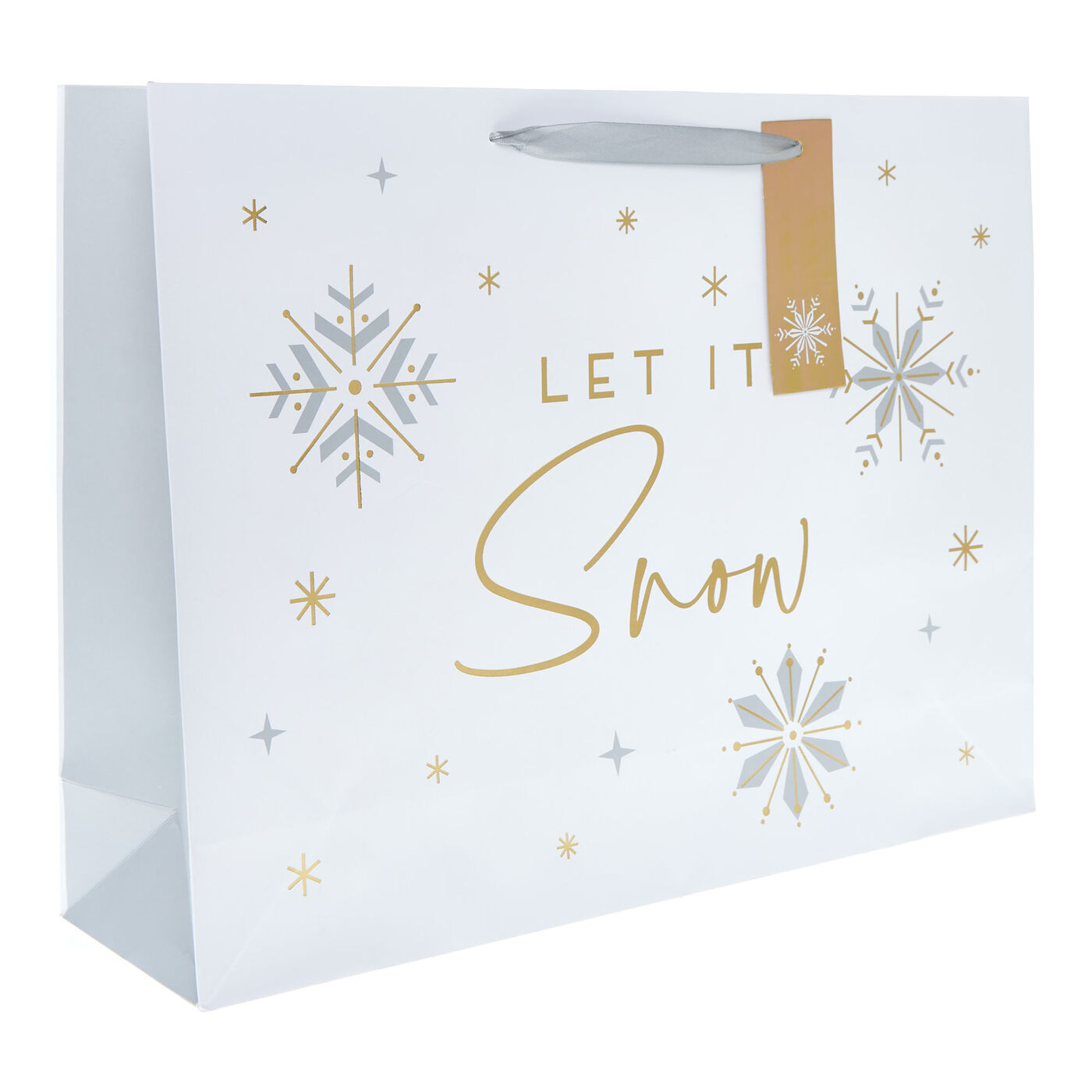 Buy Extra Large Landscape Let It Snow Gift Bag for GBP 1.69 Card