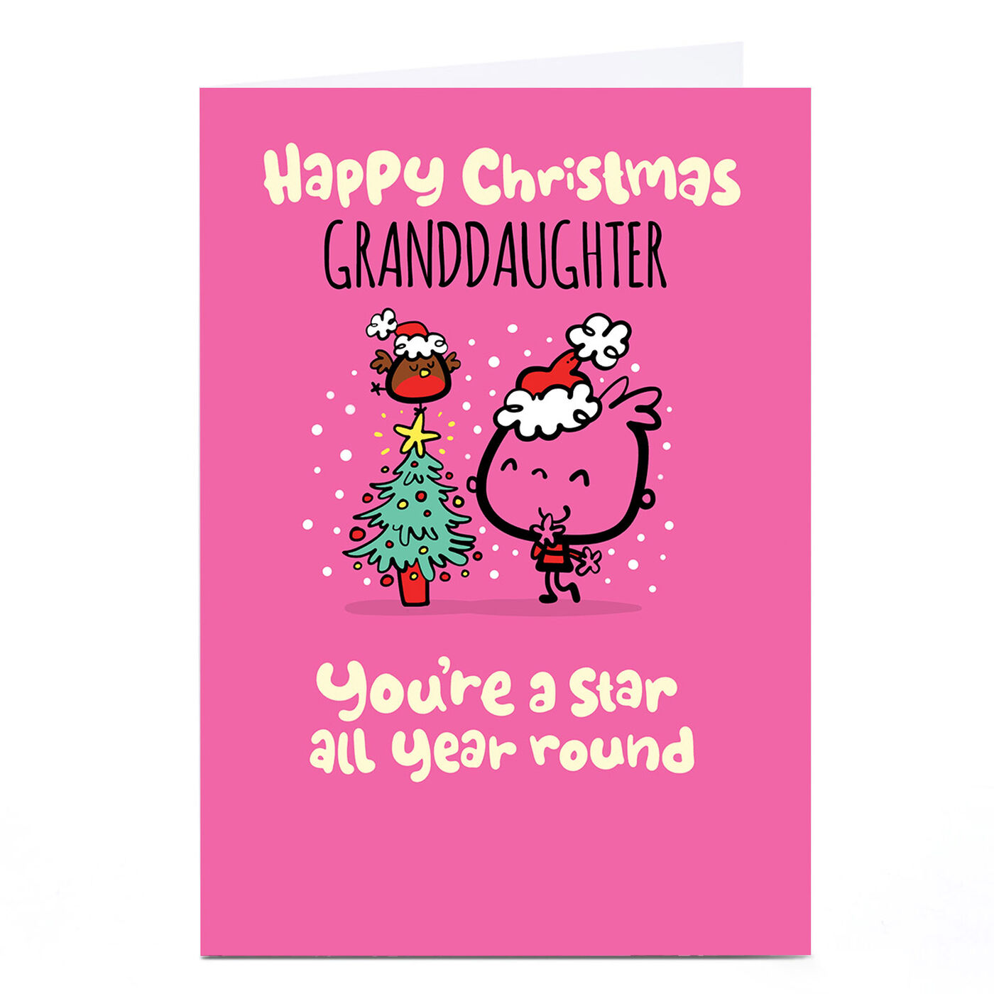 Buy Personalised Fruitloops Christmas Card Star All Year Round for