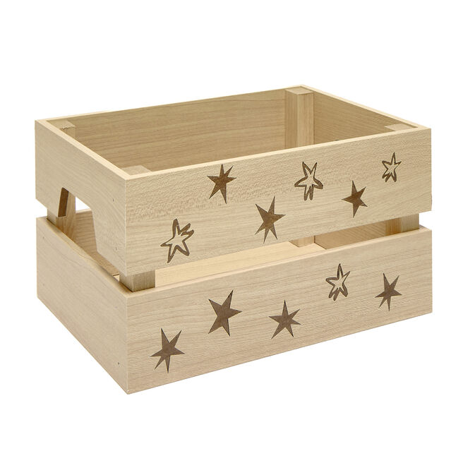 Just To Say A Big Thank You Wooden Crate