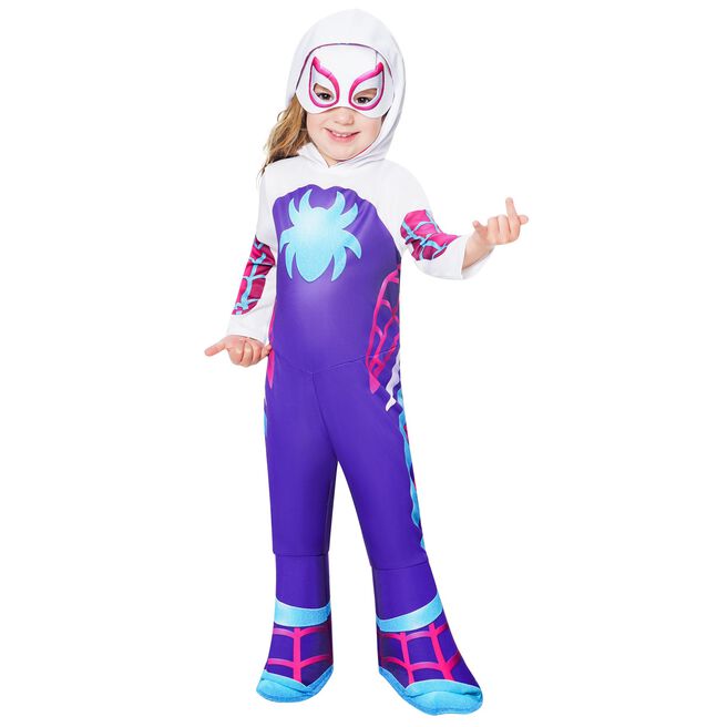 Spidey Ghost Spider Children's Fancy Dress Costume 