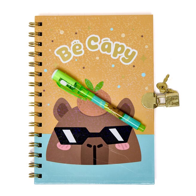 Capybara Notebook & Spy Pen