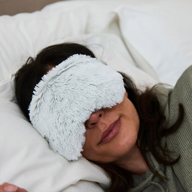 Warmies Microwavable Eye Mask - Grey Marshmallow