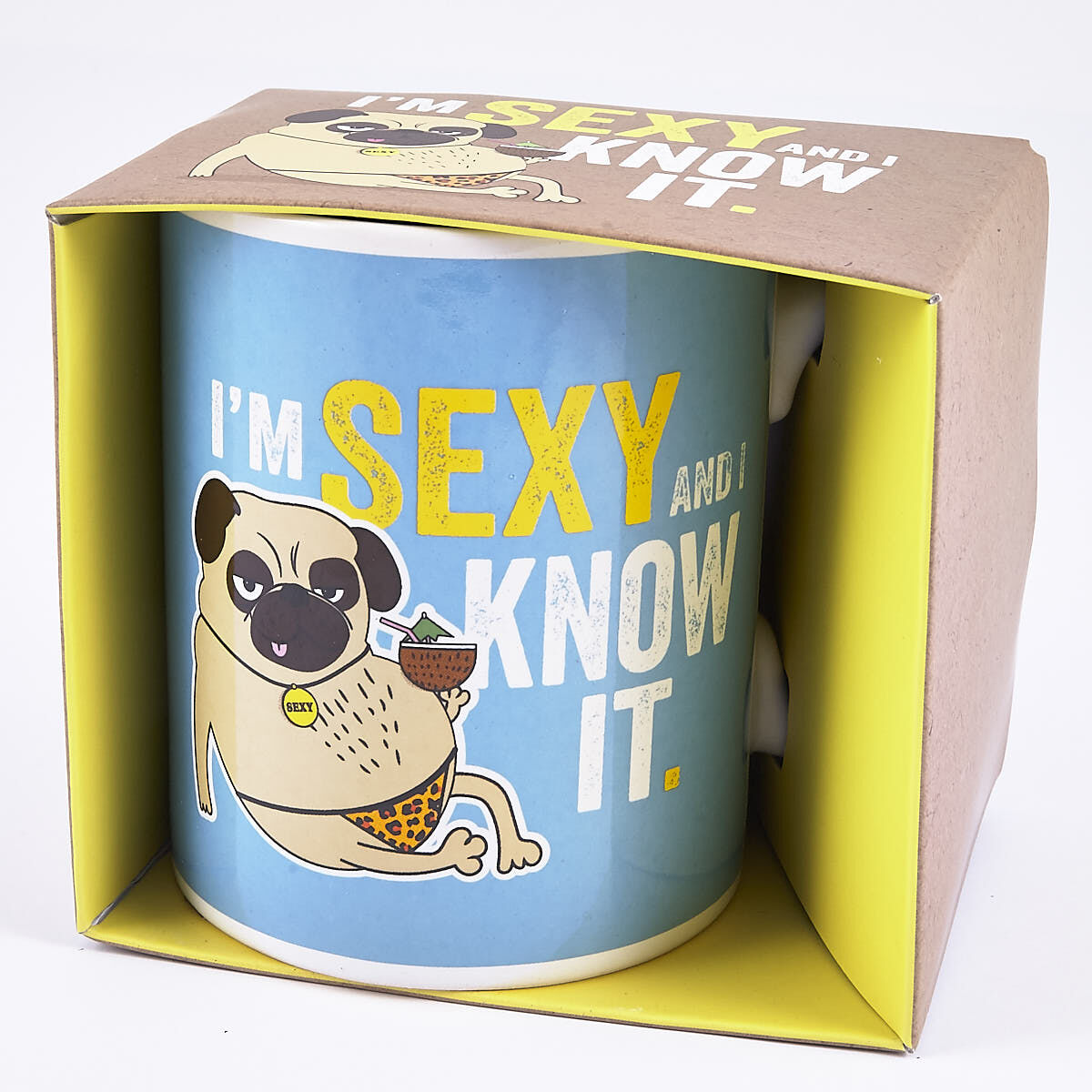 Buy I'm Sexy and I Know It' Large Pug Mug for GBP 3.99 | Card