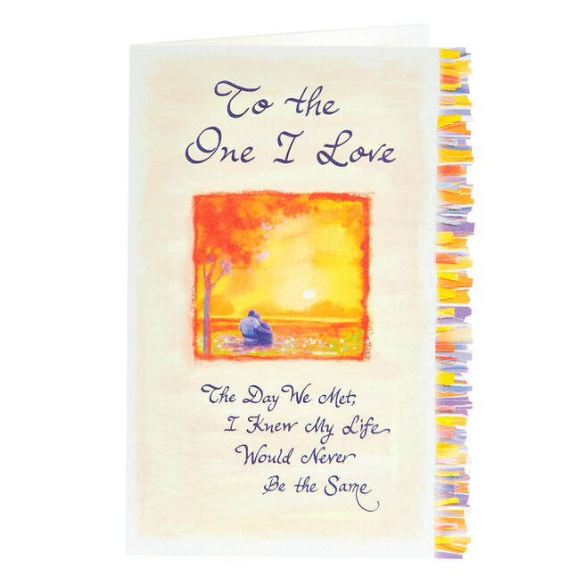Blue Mountain Arts Card - To The One I Love 