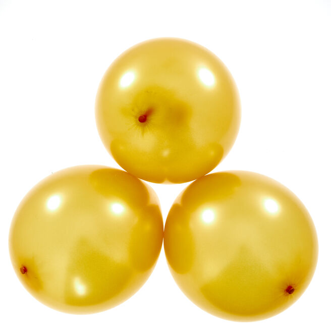 Illoom Gold Light-Up LED Balloons - Pack Of 5