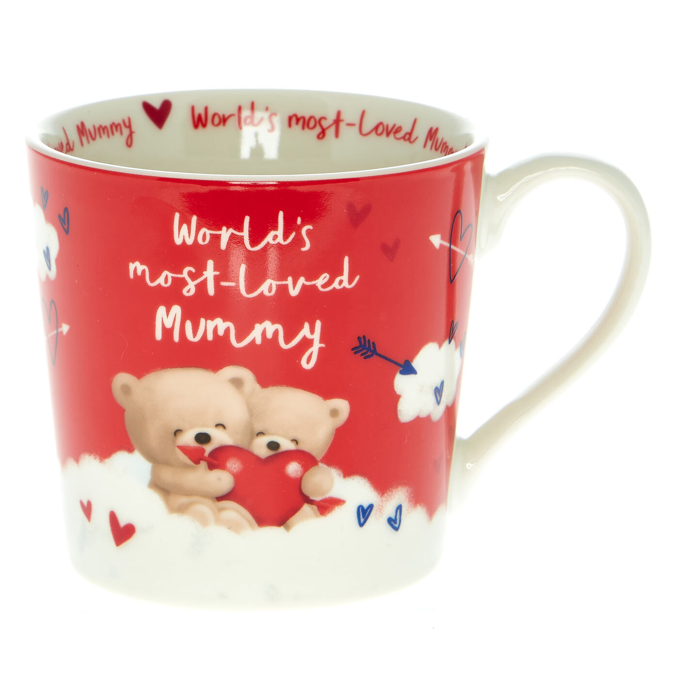 Buy World's Most Loved Mummy Hugs Mug for GBP 3.99 | Card Factory UK