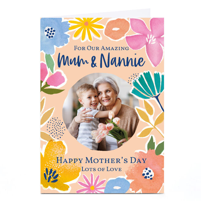 Photo Ebony Newton Mother's Day Card - Mum & Nannie