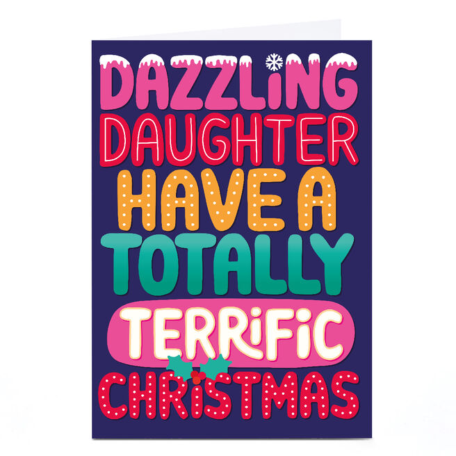 Personalised Bangheads Christmas Card - Totally Terrific Christmas