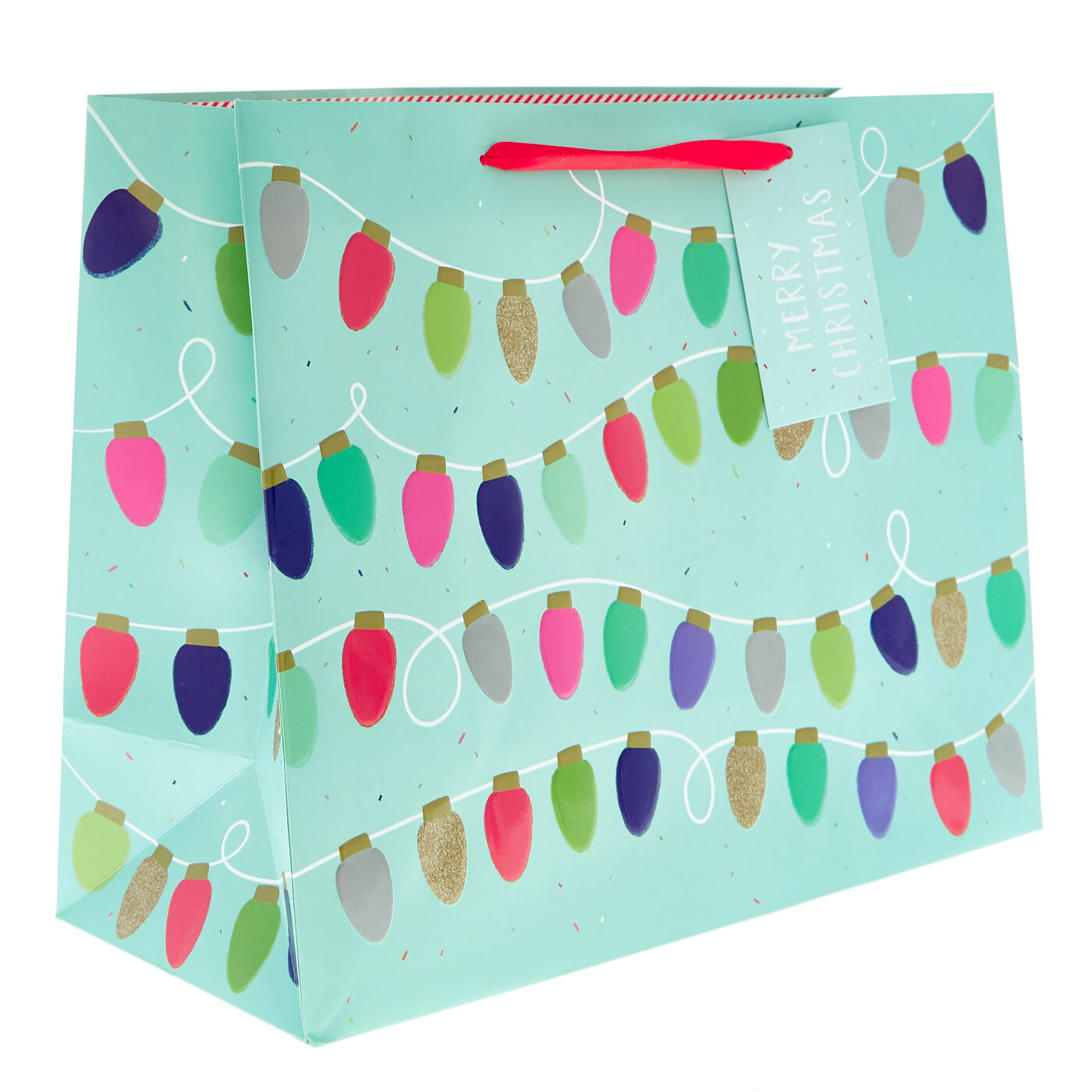 Buy Large Landscape Fairy Lights Christmas Gift Bag for GBP 1.49 Card