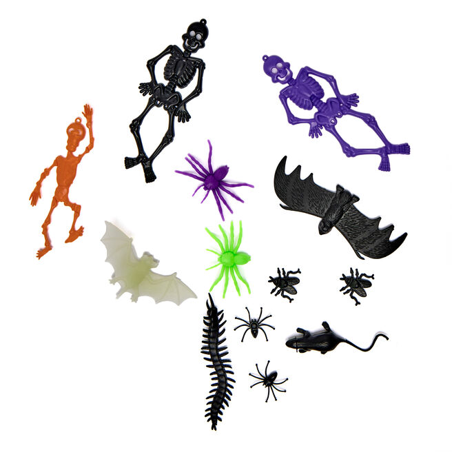Creepy Bugs & Skeletons - Pack of 40