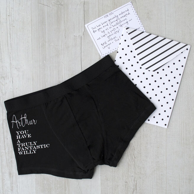 Personalised Underwear - Fantastic Willy