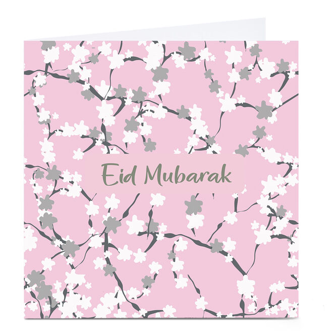Personalised Roshah Designs Eid Card - Blossom 