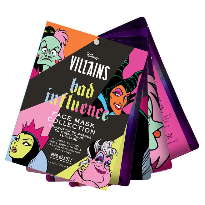 Disney Villains Bad Influence Face Mask Collection