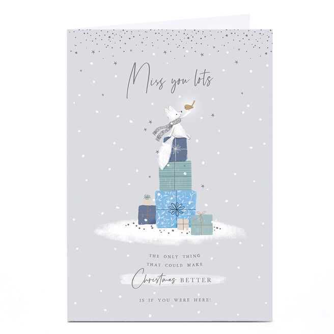 Christmas Card - Miss You Lots At Christmas