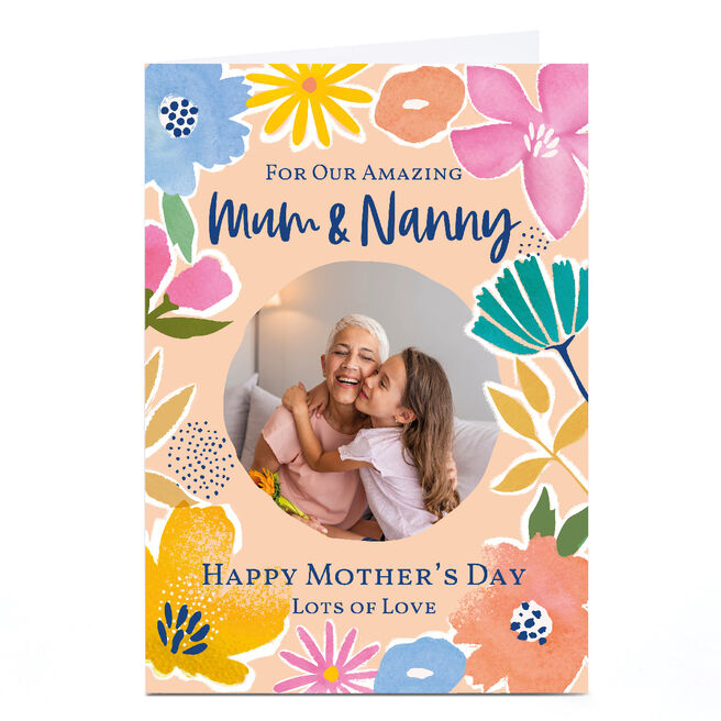Photo Ebony Newton Mother's Day Card - Mum & Nanny