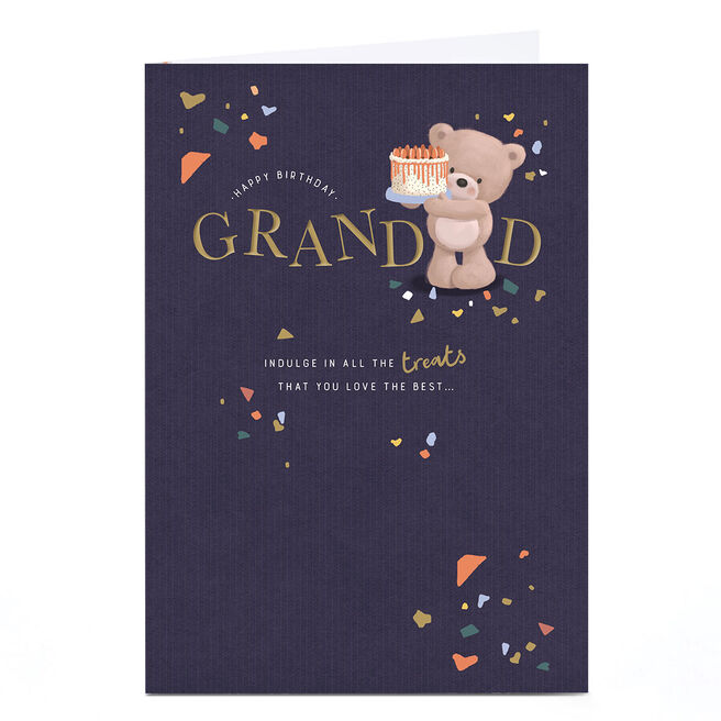 Birthday Card - Indulge In All The Treats You Love, Grandad