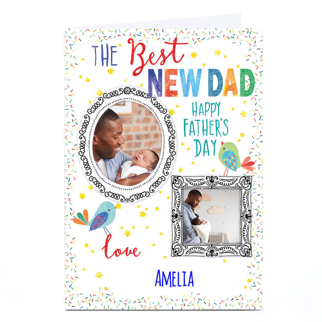 Photo Nik Golesworthy Father's Day Card - New Dad