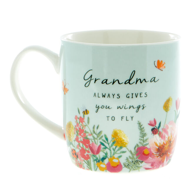 Grandma Always Gives You Wings To Fly Mug