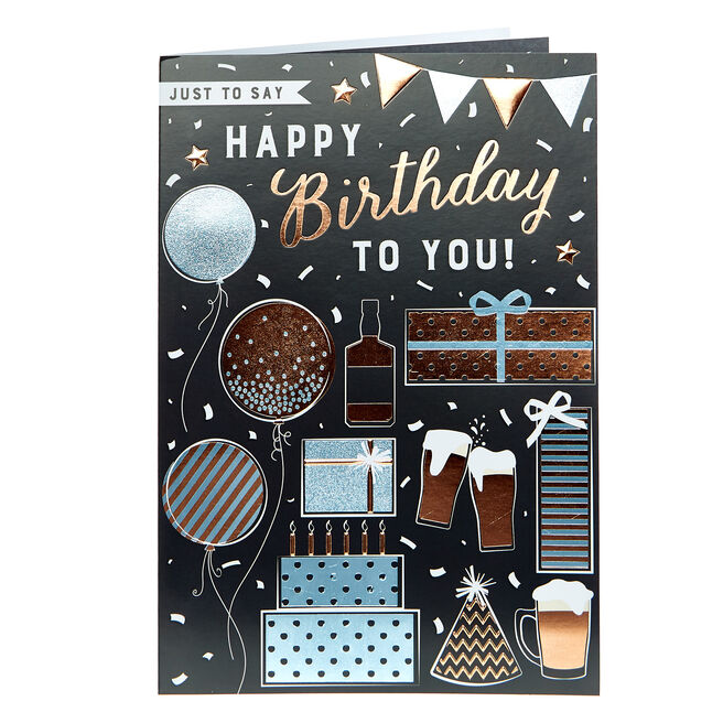 Funny 39th Birthday Card Personalised for Him or for Her 