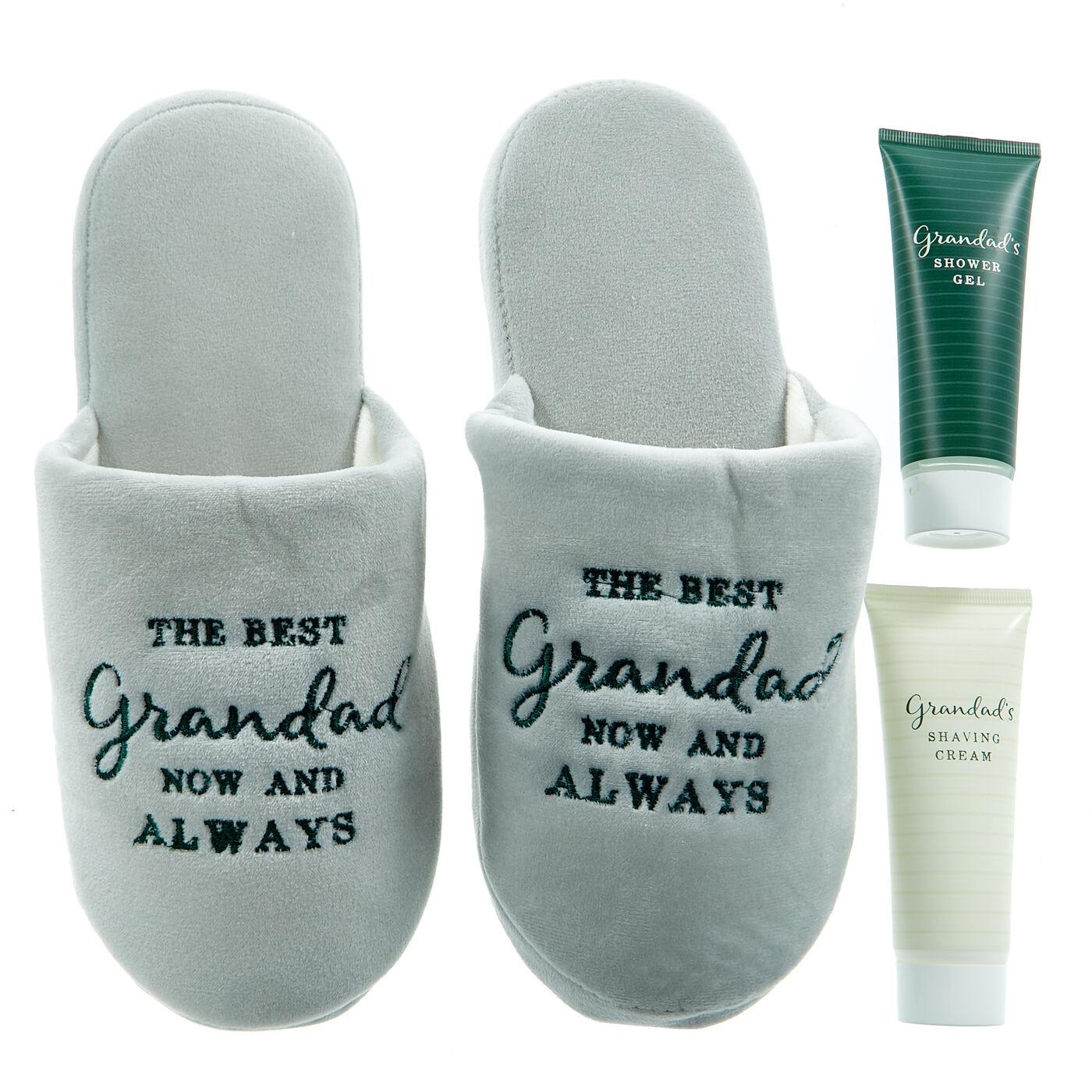 Buy Grandad's Slippers Toiletries Set Size 10-11 for GBP