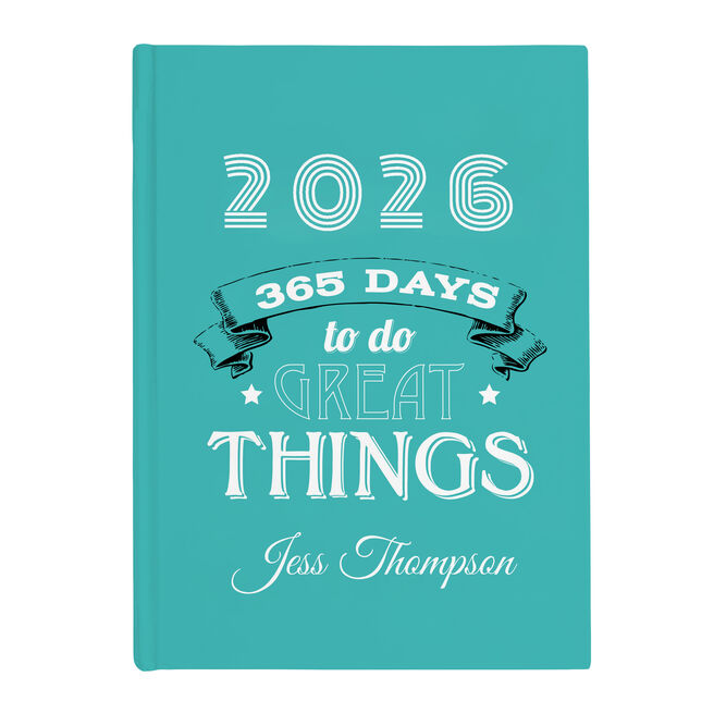 Personalised Diary - 365 Days