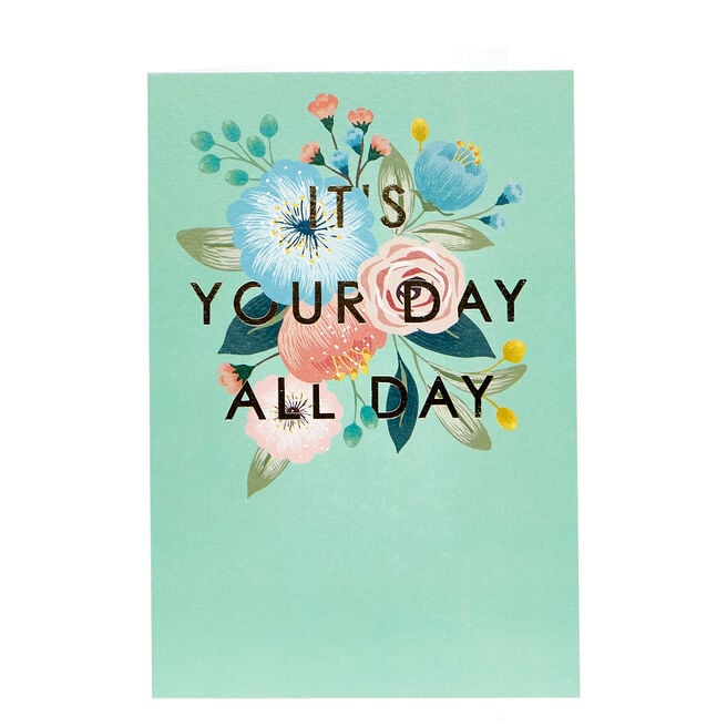 Any Occasion Card - It's Your Day