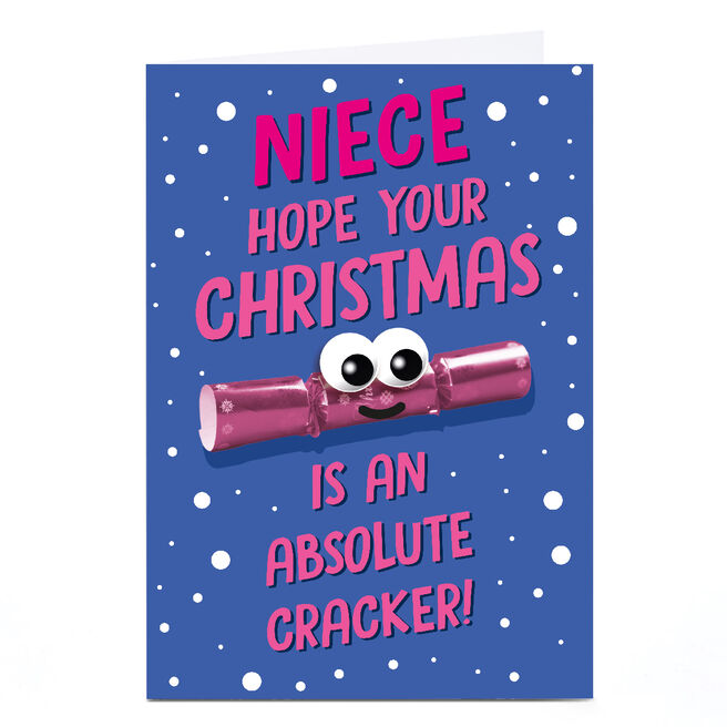 Personalised Bangheads Christmas Card - Absolute Cracker