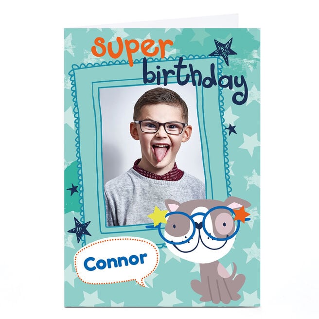 Personalised Bev Hopwood Birthday Card - Super Birthday