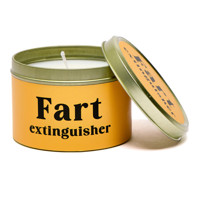 Fart Extinguisher Lime & Basil Scented Candle