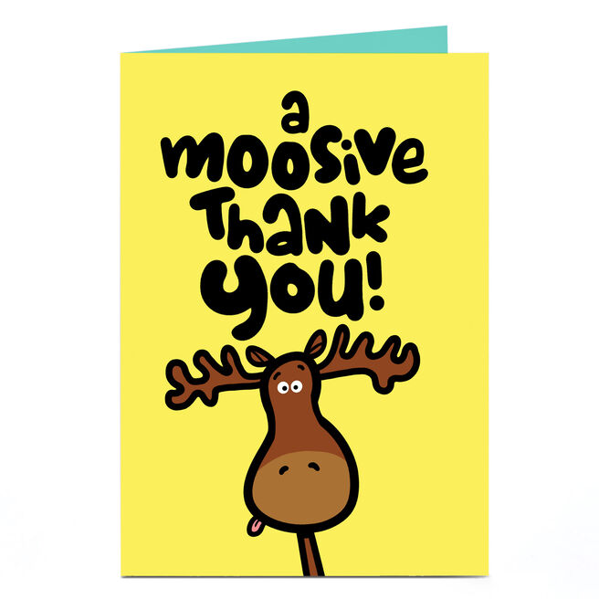 Personalised Fruitloops Thank You Card - Moosive Thank You