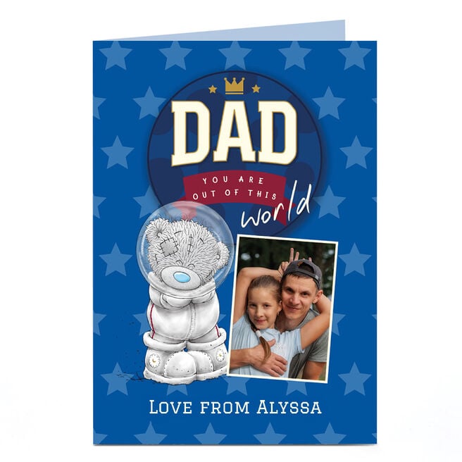 Photo Tatty Teddy Father's Day Card - Out of this World Dad