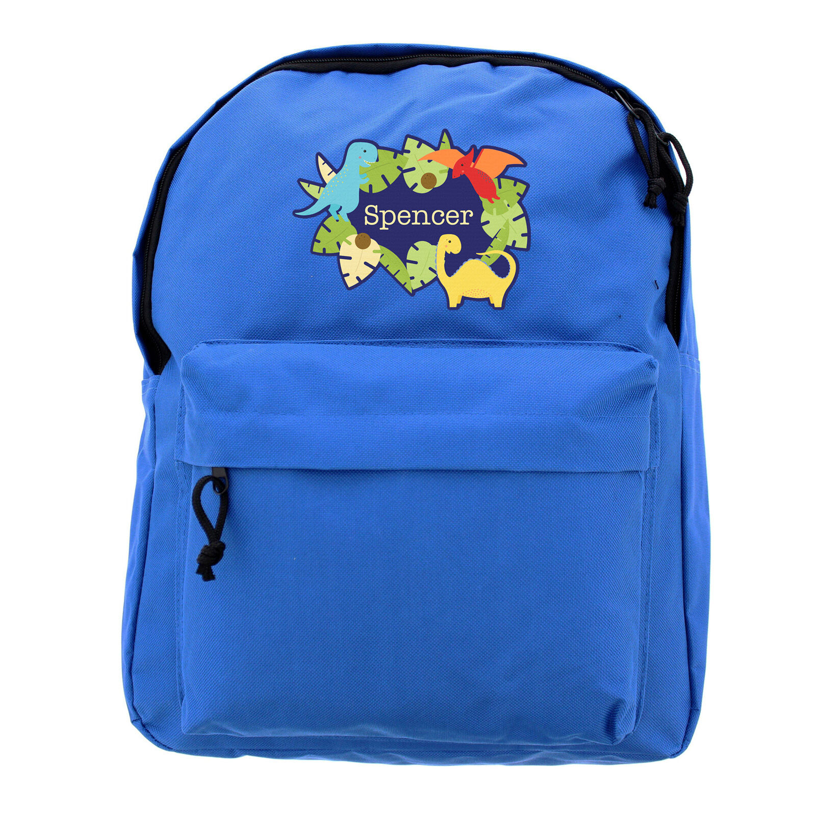 dinosaur personalised backpack