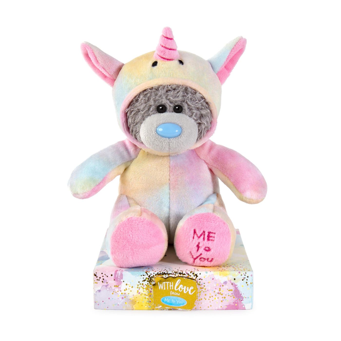 Corona Di Natale Me To You Tatty Teddy – Ufficiale – Con Orsetto E Fiocco Dorato – Decorazione Natalizia