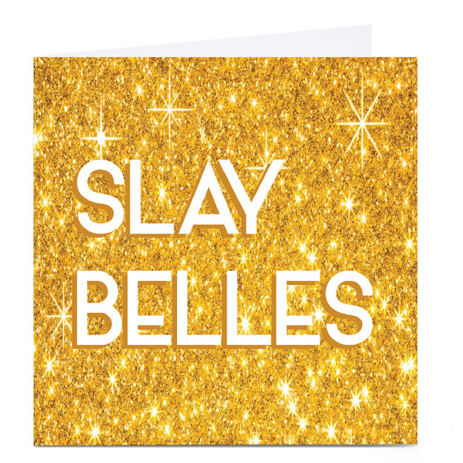 Personalised Streetgreets Christmas Card - Slay Belles