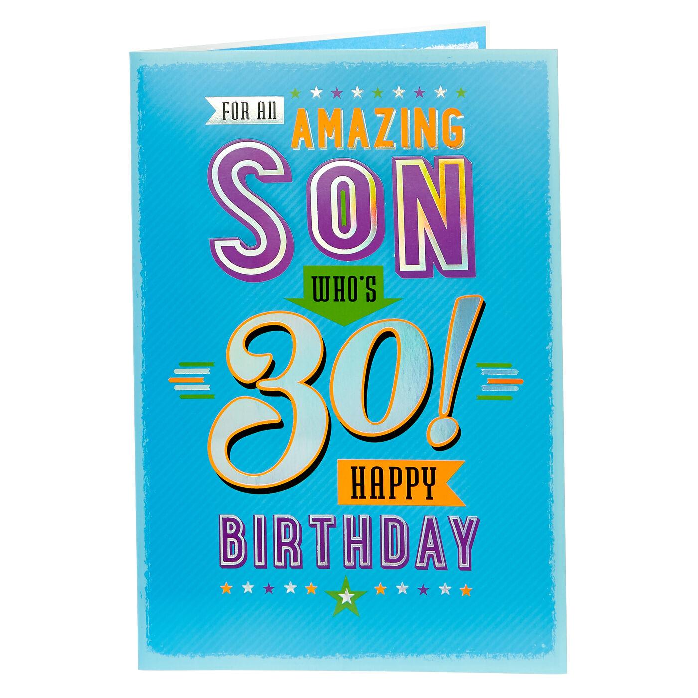 Buy 30th Birthday Card Amazing Son for GBP 1.79 Card Factory UK Buy 30th Birthday Card Amazing Son for GBP 1.79 Card Factory UK