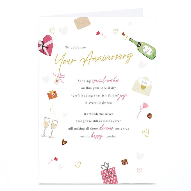 Anniversary Card - Making All Those Dreams Come True