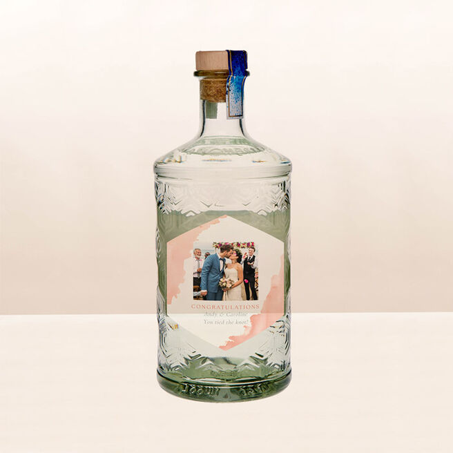 Personalised Photo Upload Sphere Vodka - Congratulations