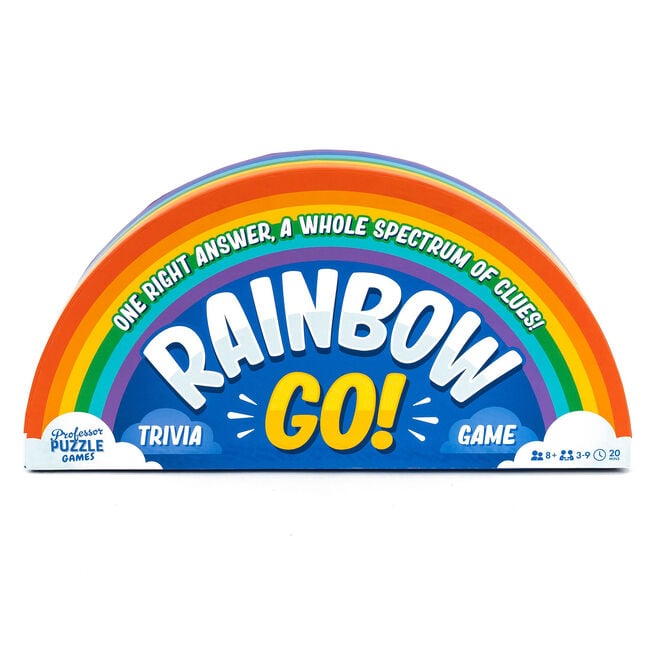 Professor Puzzle Rainbow Go! Trivia Game