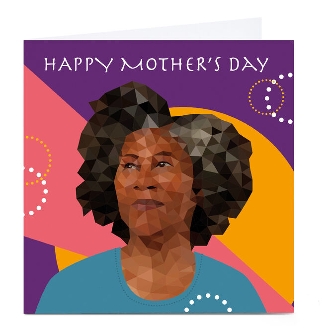 Personalised Leanne Creative Mother's Day Card - Happy Mother's Day