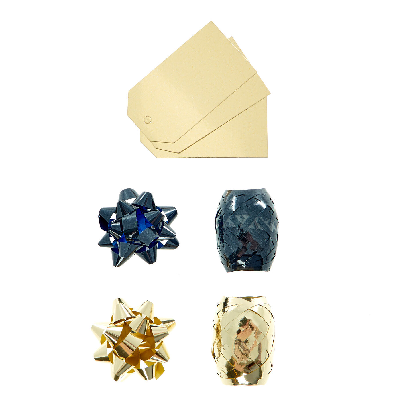 Buy Navy & Gold Gift Wrap Pack for GBP 3.49 | Card Factory UK