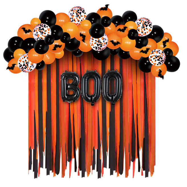 Halloween Boo Balloon Decoration Kit 