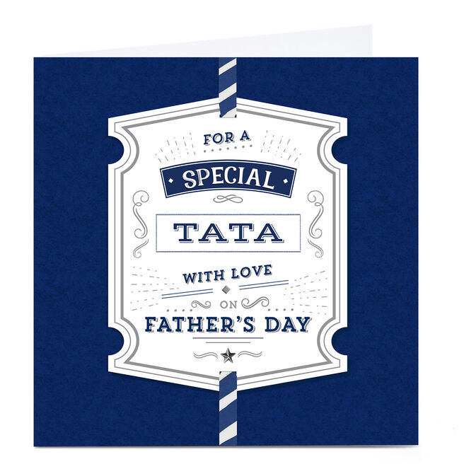 Personalised Father's Day Card - For A Special, Any Relation