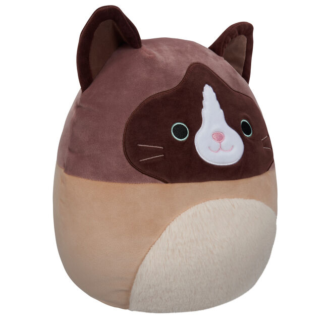 Squishmallows 12-Inch Woodward the Snowshoe Cat