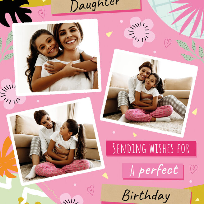 Photo Card - Amazing Daughter Birthday