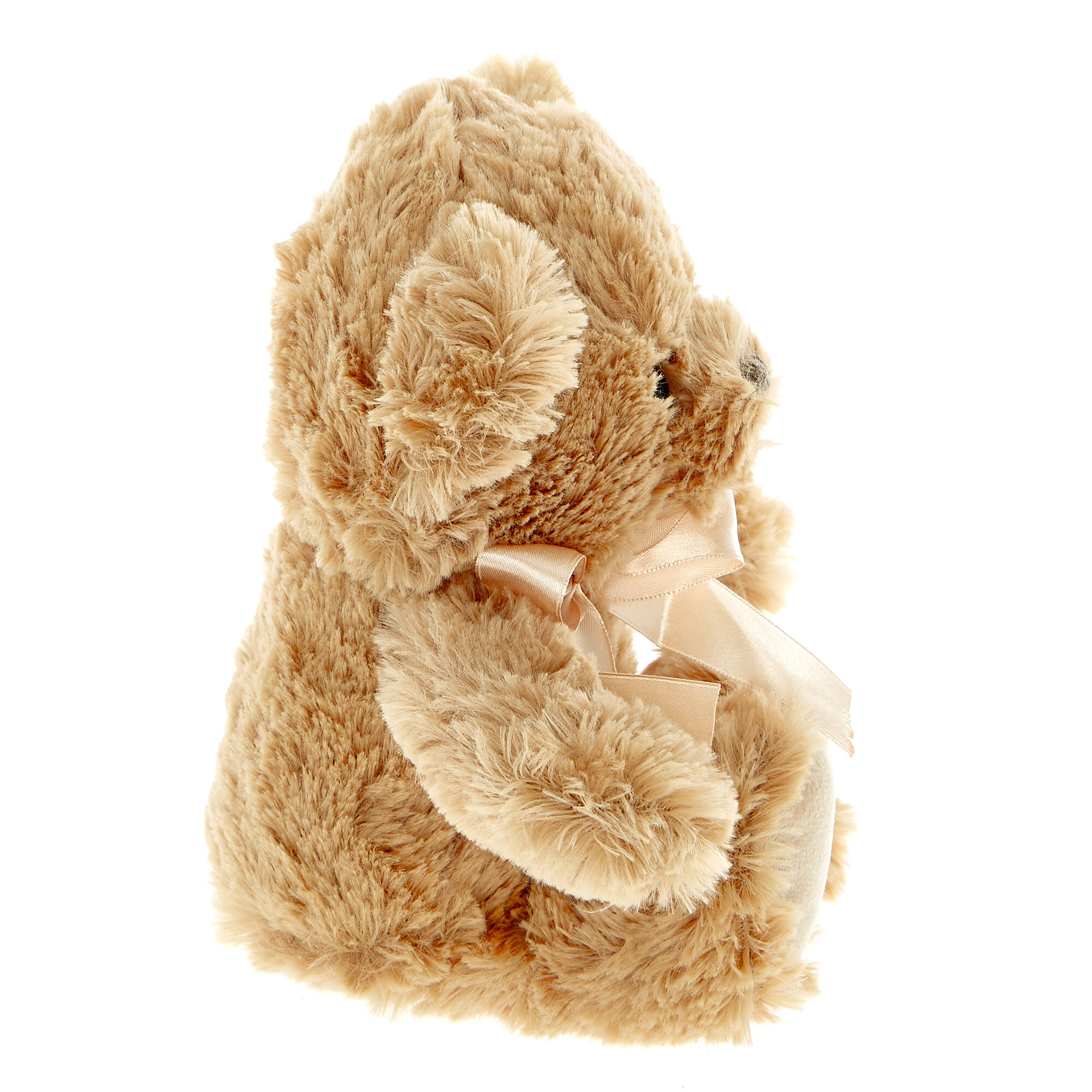 Baby girl teddy bear card factory on sale