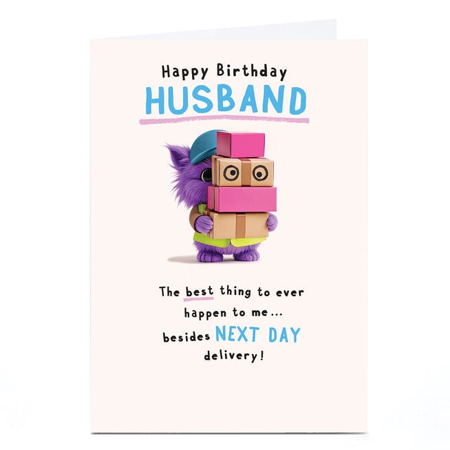 Wimzee Birthday Card - Best Thing Besides, Husband