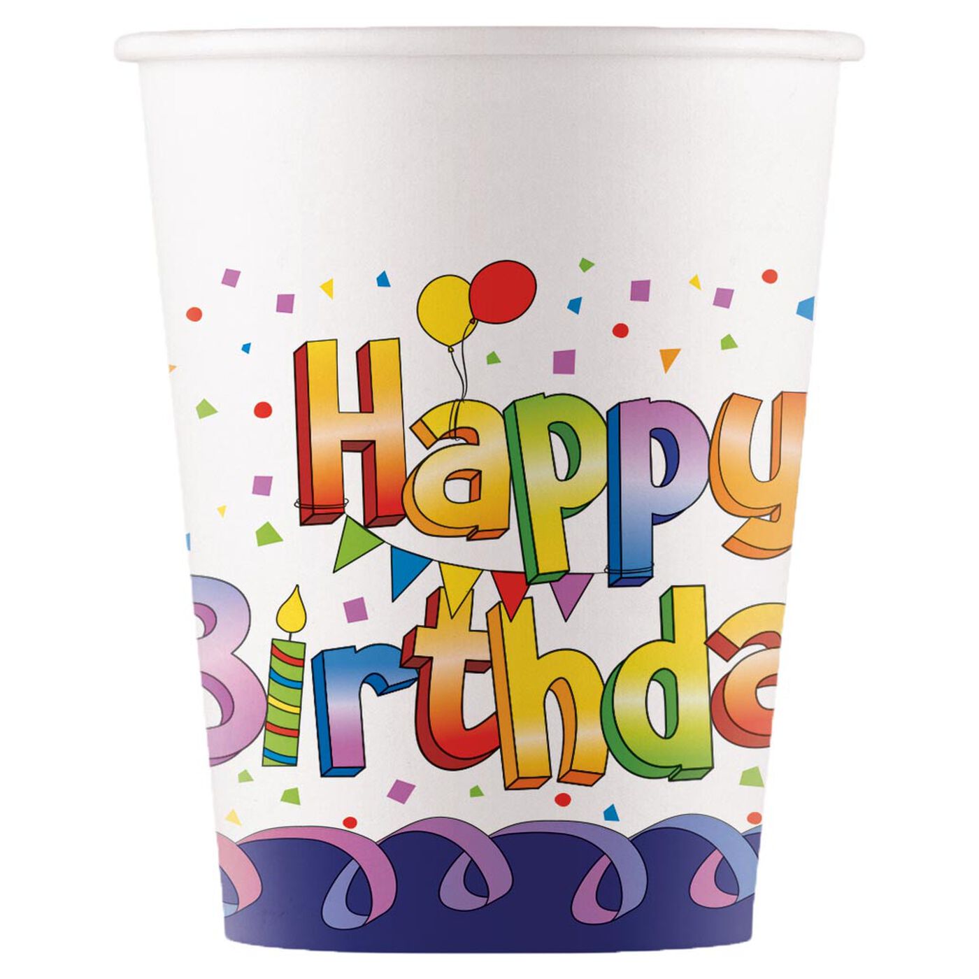 Buy Multicolour Happy Birthday Party Tableware Bundle 16 Guests for