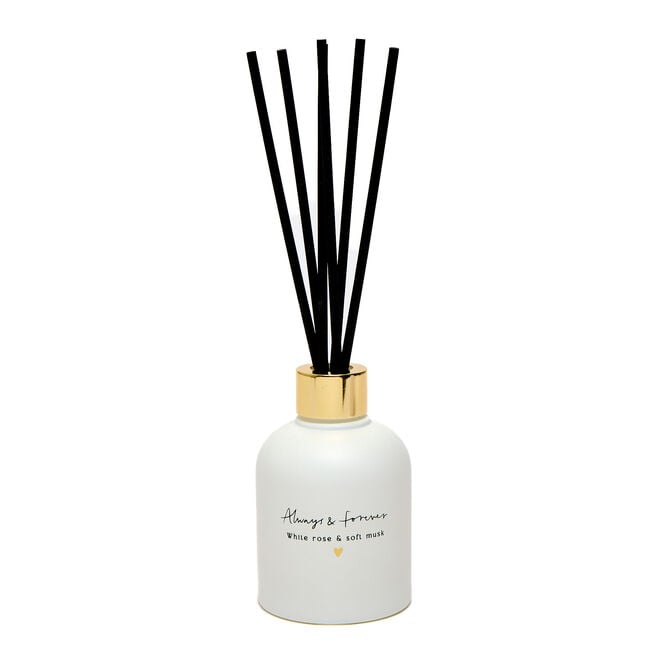 Always & Forever White Rose & Soft Musk Scented Reed Diffuser